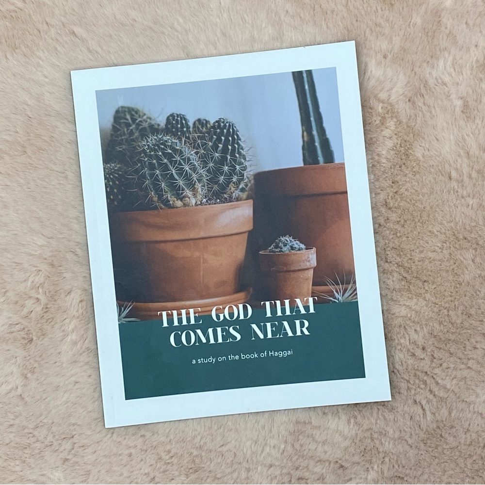 The God That Comes Near (Haggai) Bible Study Devotional - The Daily Grace Co.